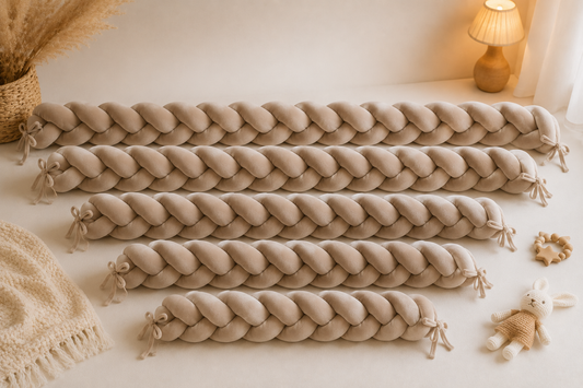 Guide des tailles de tresse de lit bébé de 120 cm à 400 cm