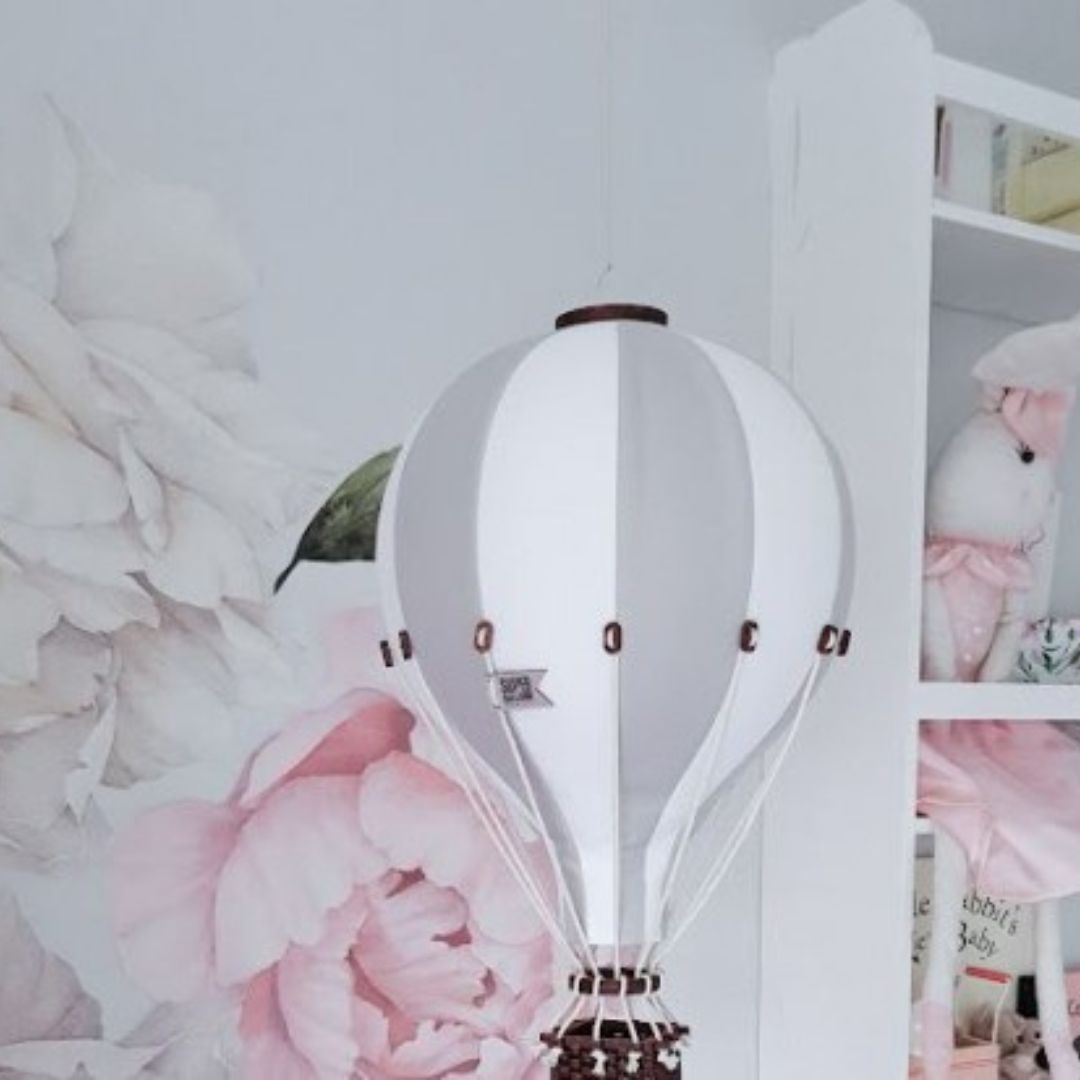 Ballon décoratif gris clair XXL