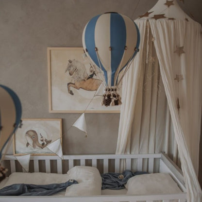Ballon décoratif bleu