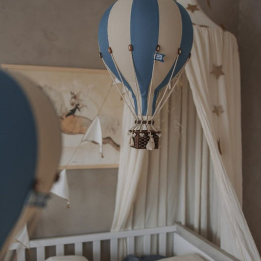 Ballon décoratif bleu