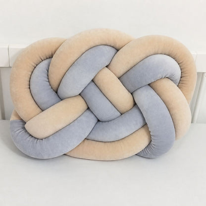 Coussins maxi duo en velour Nid de lune - Fabriqué main