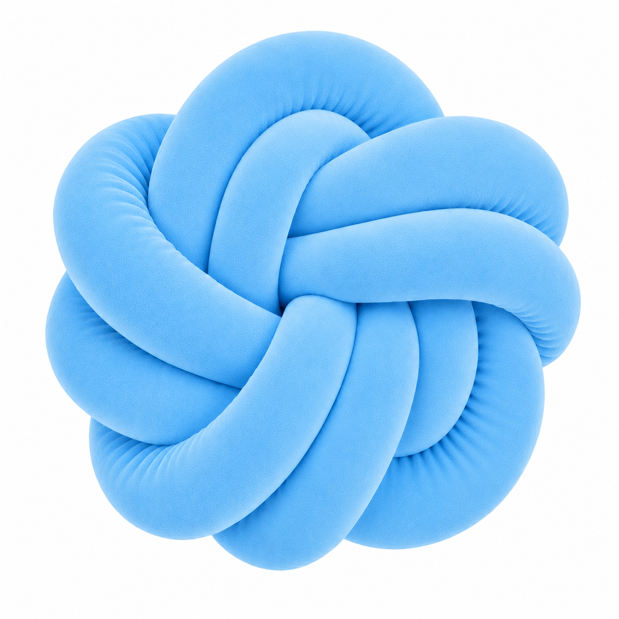 Coussins twist en velour - Fabriqué main