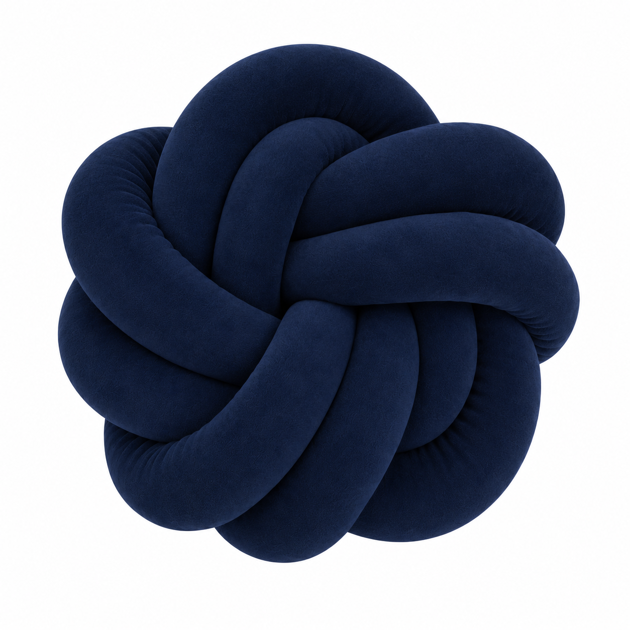 Coussins twist en velour - Fabriqué main
