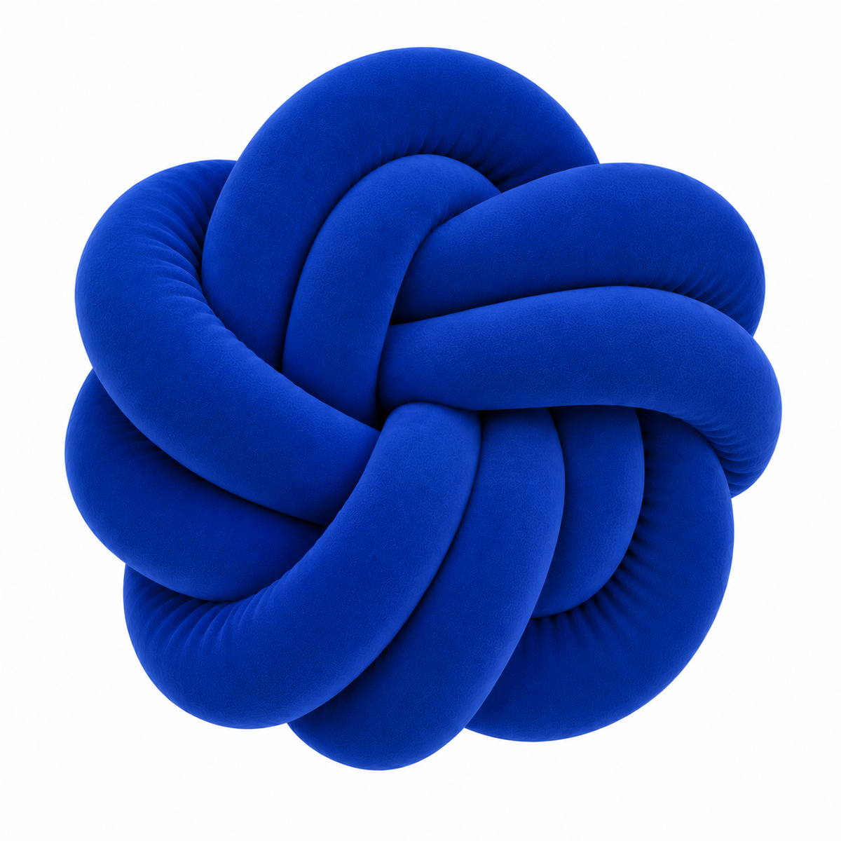Coussins twist en velour - Fabriqué main
