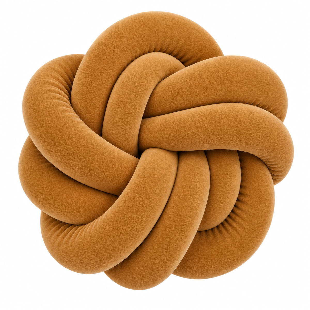 Coussins twist en velour - Fabriqué main