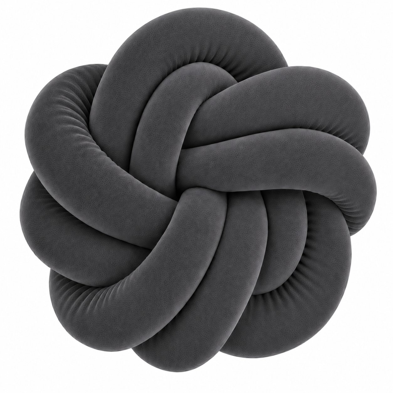 Coussins twist en velour - Fabriqué main