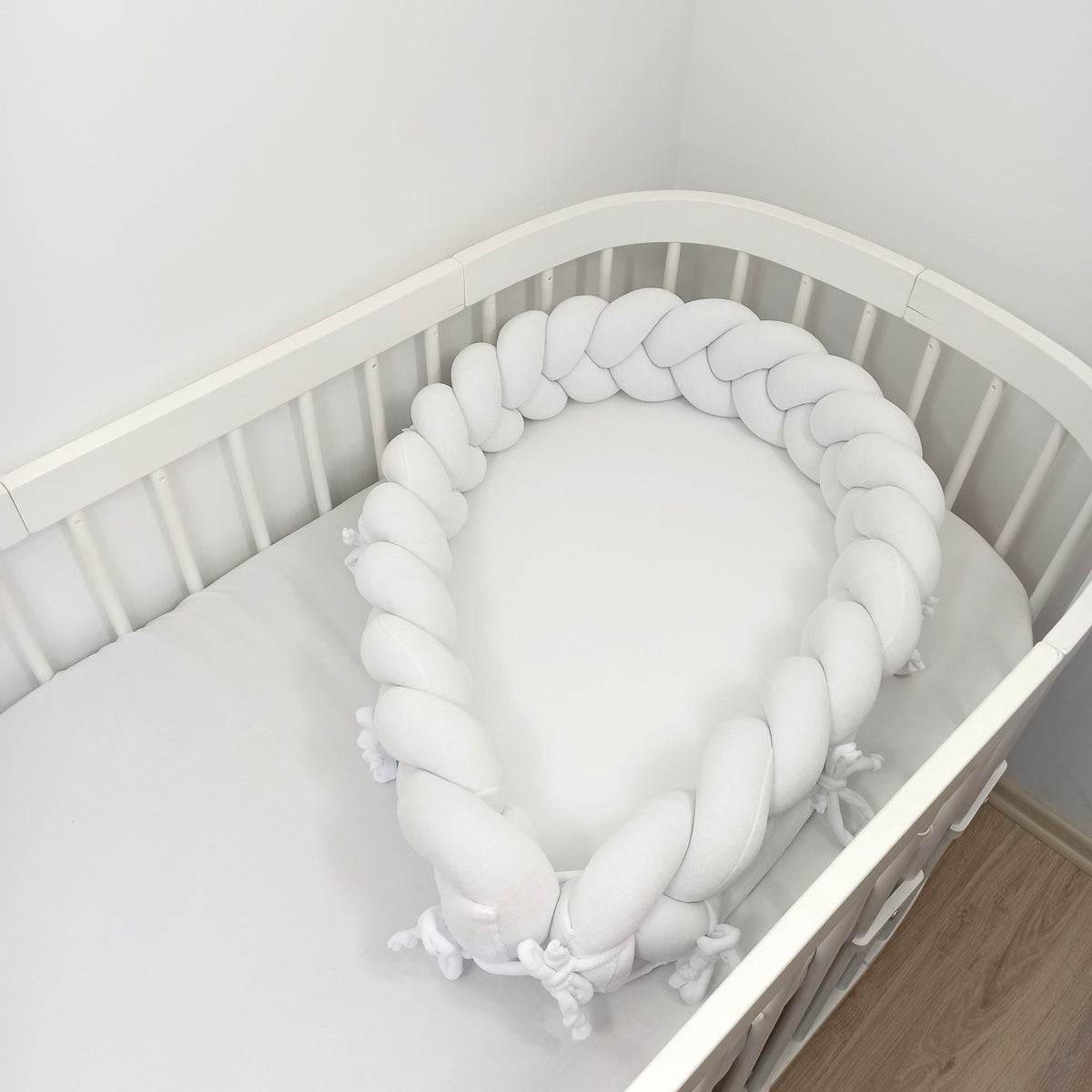 Cocon réducteur lit de bébé - Fabriqué main