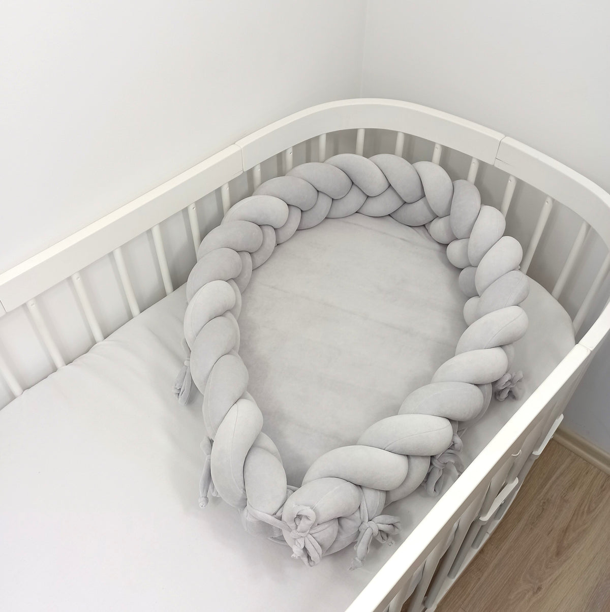 Cocon réducteur lit de bébé - Fabriqué main