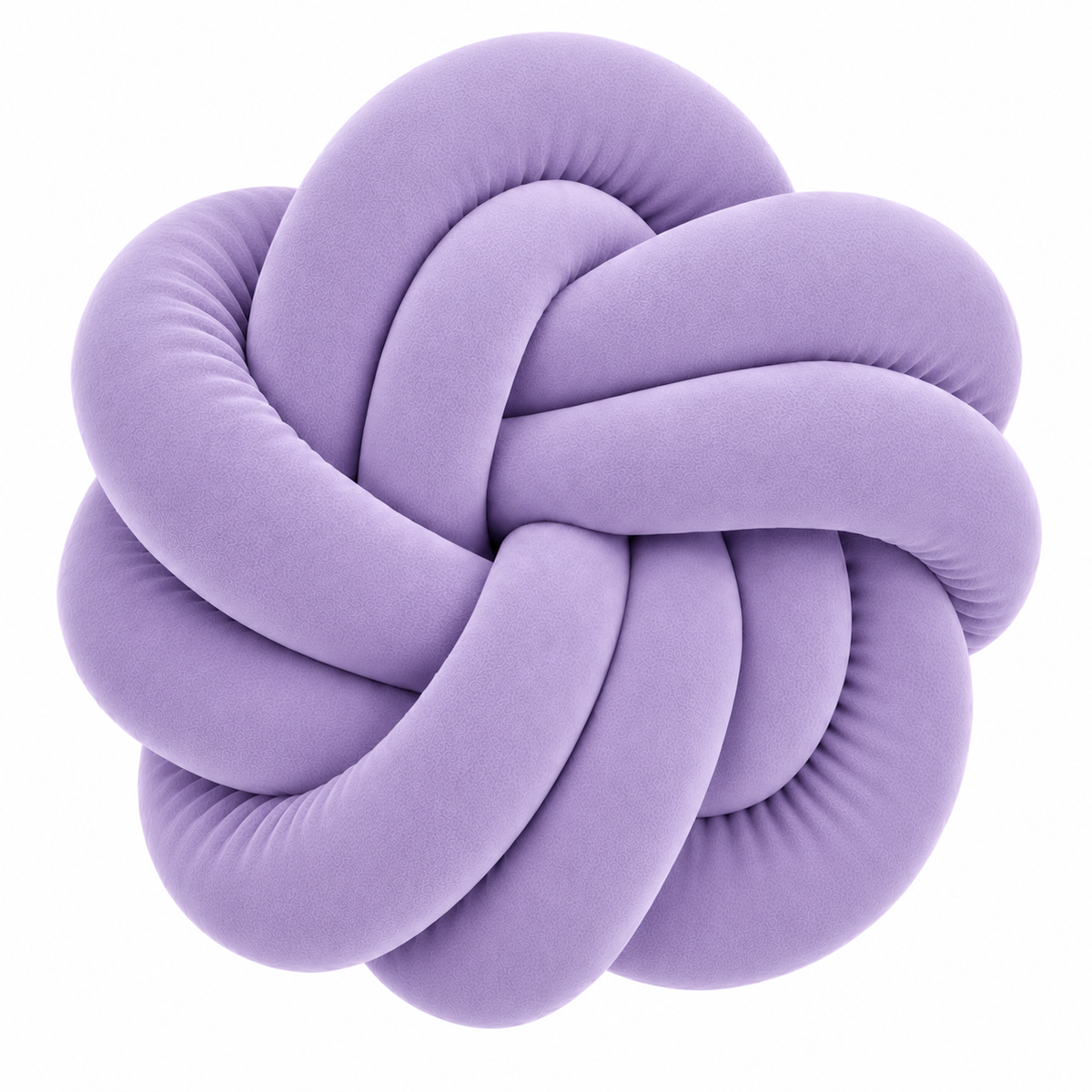 Coussins twist en velour - Fabriqué main