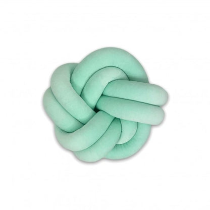 Coussins twist en velour
